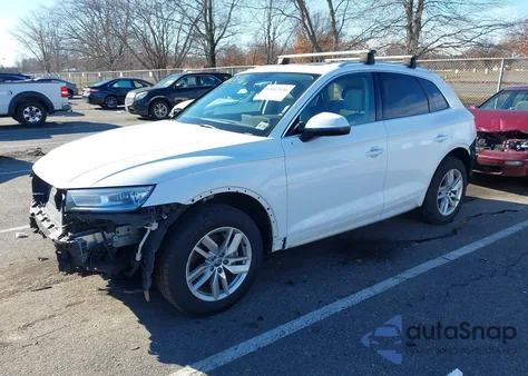 2020 Audi Q5 Premium 45 Tfsi Quattro S Tronic z USA, uszkodzony, nr VIN WA1ANAFY0L2055088